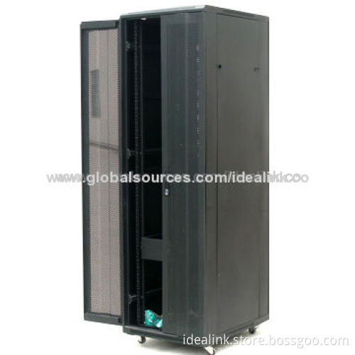 Customized Network Server Cabinets, Made of SPCC Quality Cold-rolled Steel